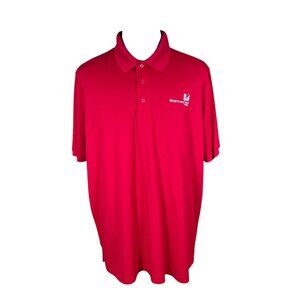 Munsingwear Men's Red Short Sleeve Polo Shirt Size 2XL Worthington Steel